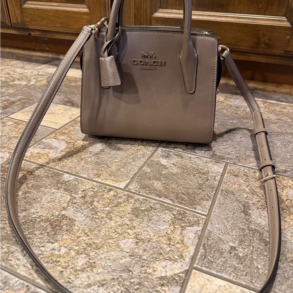 Coach Taupe Crossbody Bag